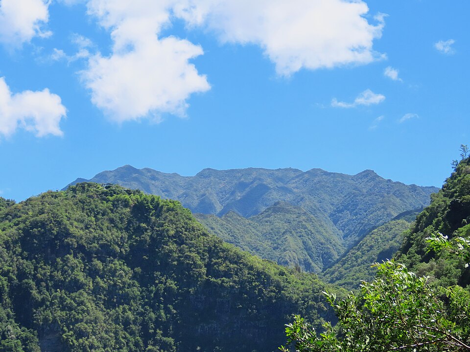 Paysage du Dimitile — archive locale Mwin Lé Réunion