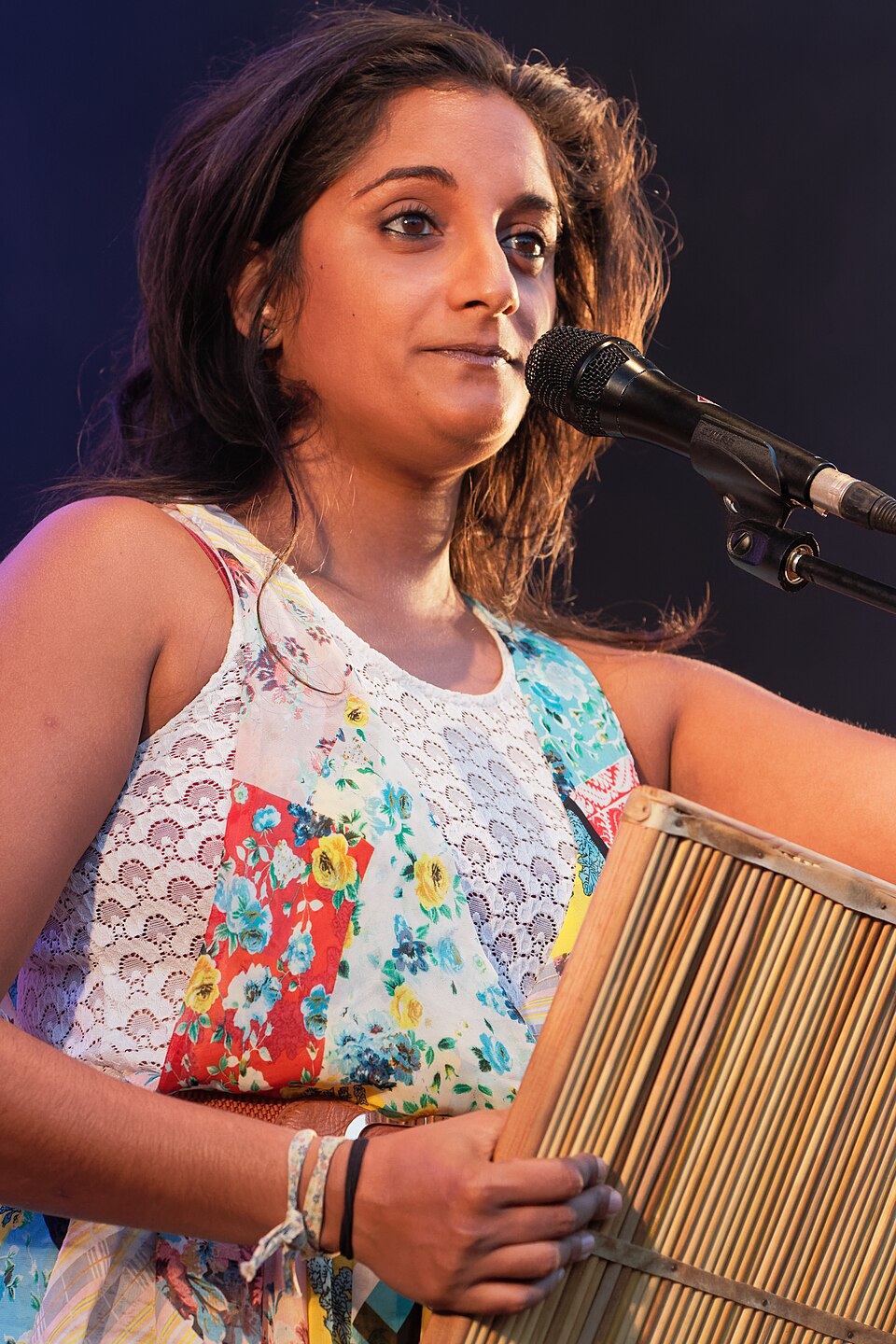 Maya Kamaty au Festival du Bout du Monde, 2014