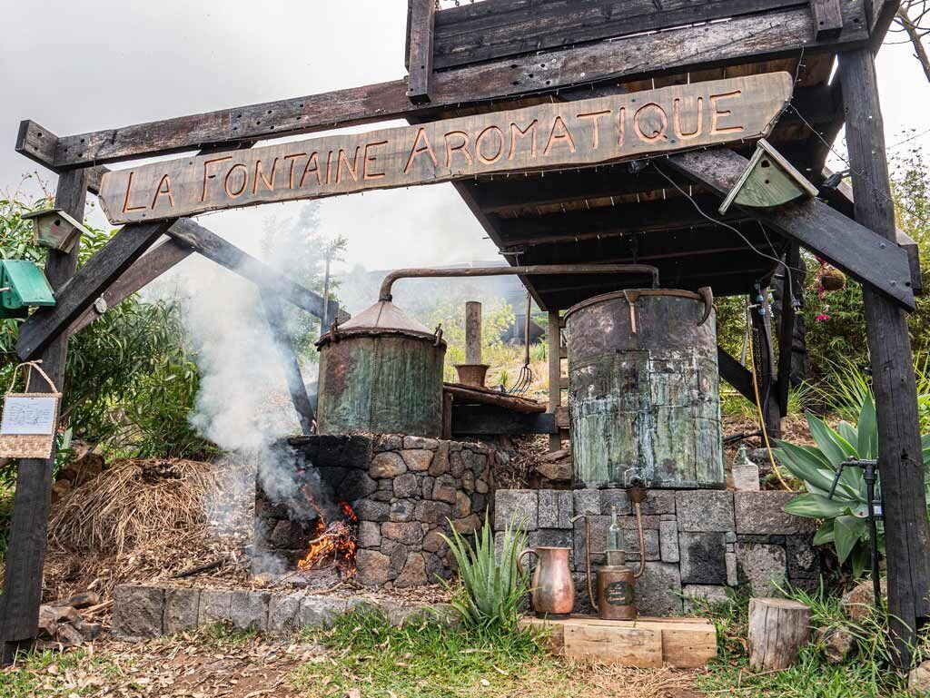 Alambic traditionnel à La Réunion